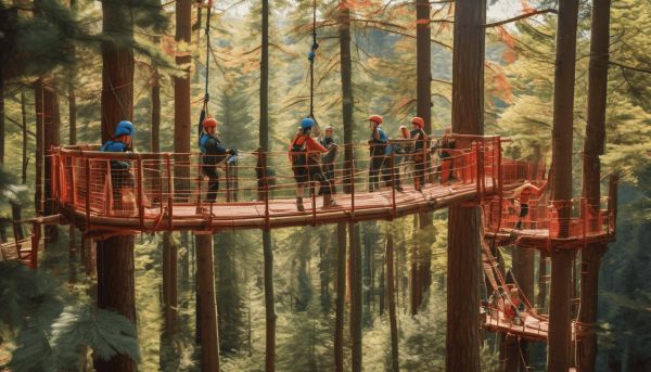 Plongez dans les parcs d’accrobranche France aventure